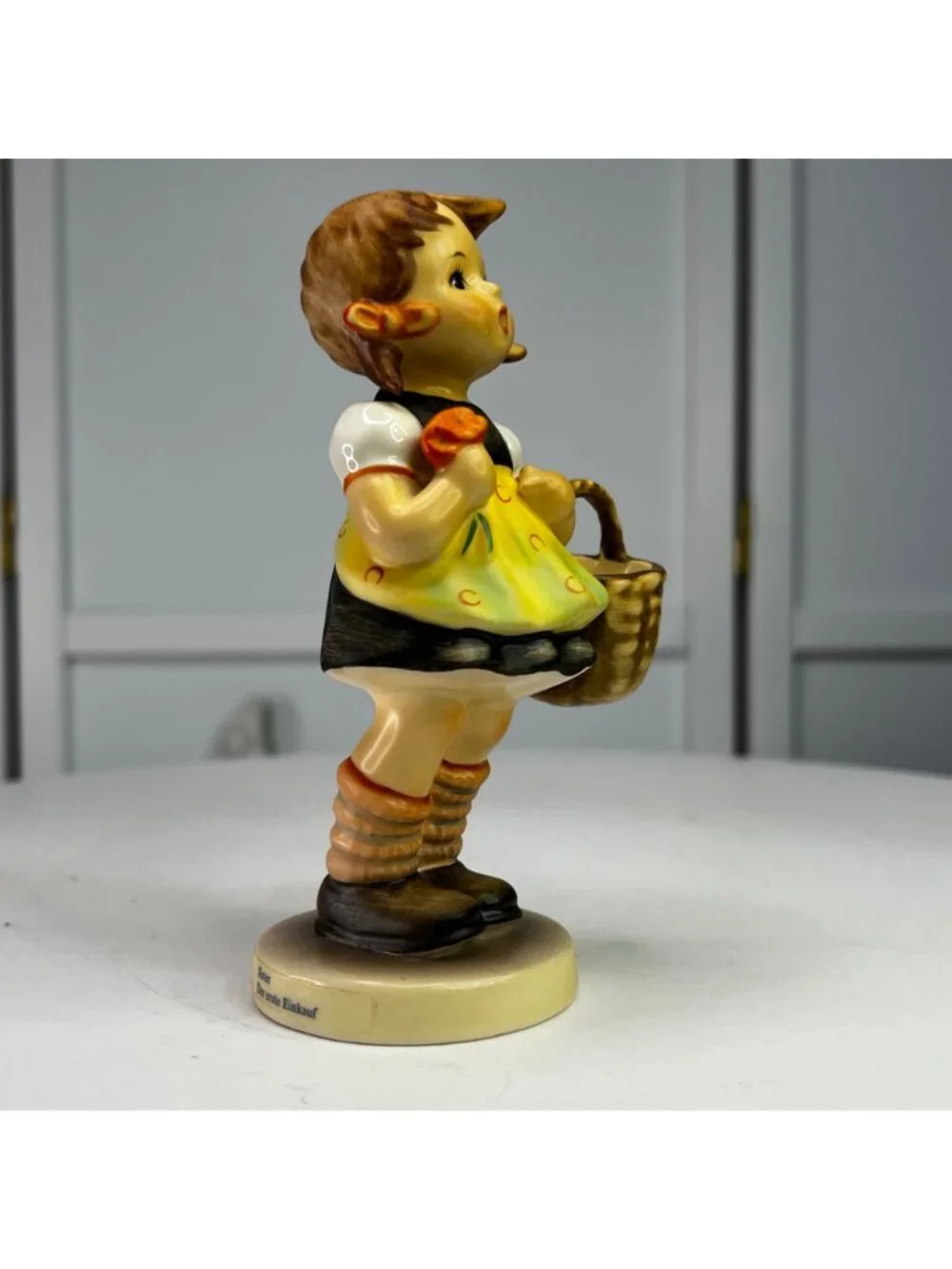 Hummel Sister Porcelain Figurine With Basket 5.5